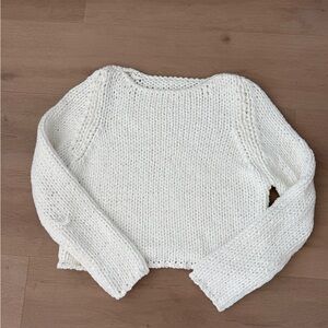 Gimaguas Cream Knit Sweater